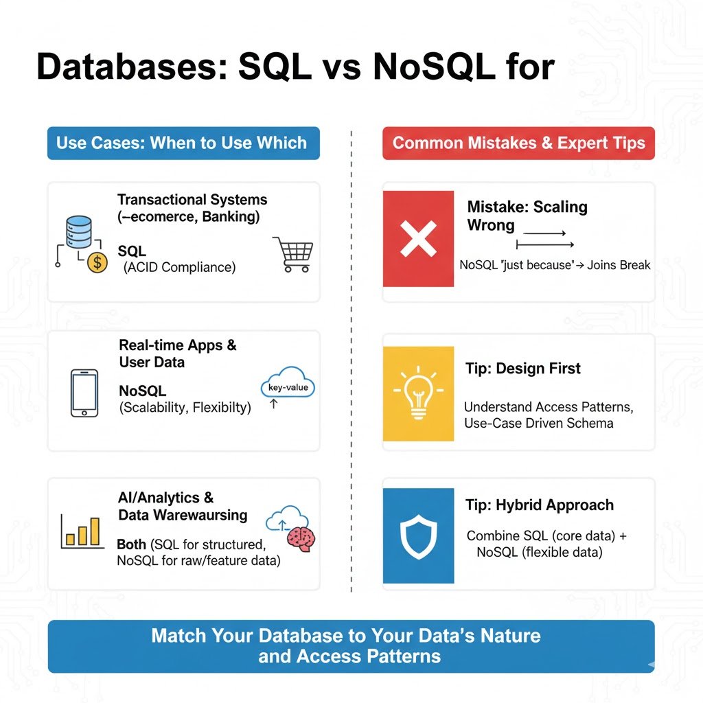 SimplifyTechHub's tweet image. Database Design: SQL vs NoSQL for Different Use Cases

🚀 Simplifying Tech; one post at a time. Check out the full guide via the link in the bio!    #CloudAndDevOps #LearnToCode #Tech #IT #mobiledevelopment #datascience #SQLServer  #operatingsystems #sqlprogramming