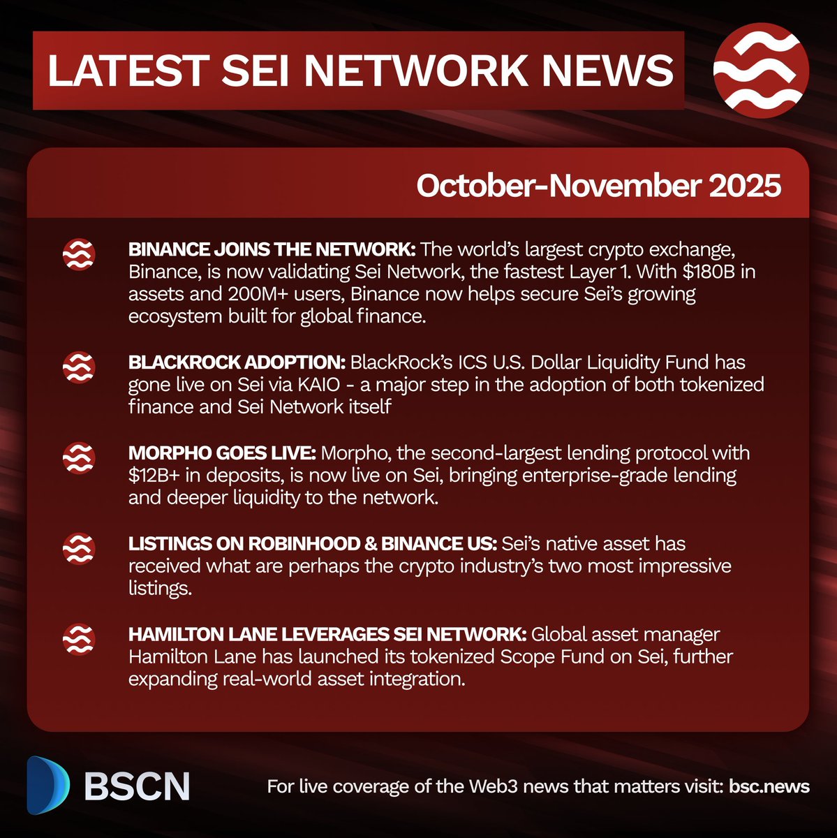 sei has gone from a quiet corner of the ecosystem to a chain drawing  serious institutional attention. the shift started with tokenized funds  landing on sei through @KAIO_xyz and early ecosystem airdrops