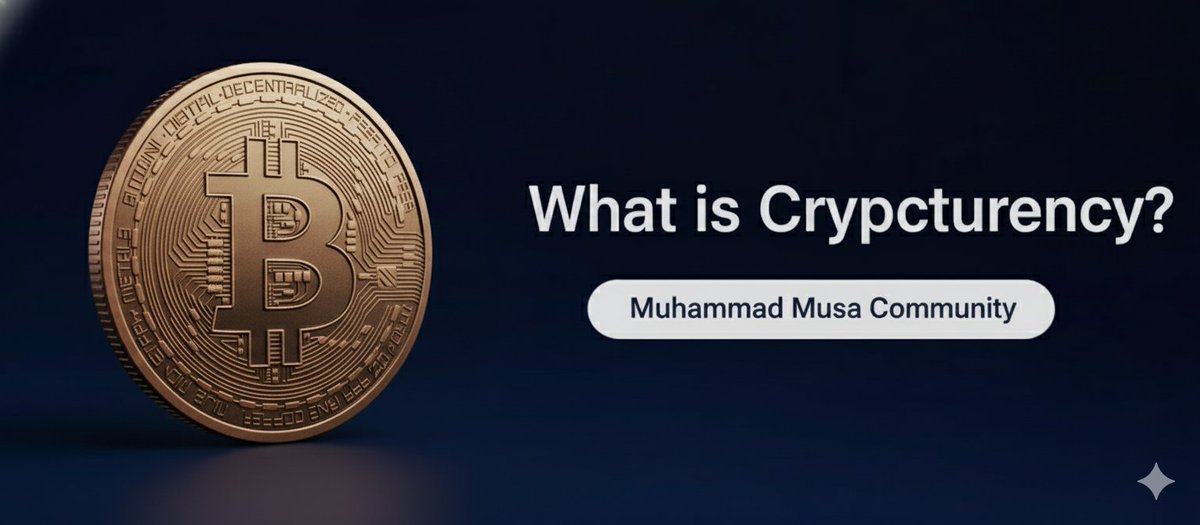 MuhammadMusa_89's tweet image. So, What is Cryptocurrency? – Let&apos;s Discuss! 👀

Simply, #Cryptocurrency is a digital or virtual currency meaning it has no physical existence.

It operates based on a secure technology called #Blockchain and is not controlled by any bank or government. This is what we call a…