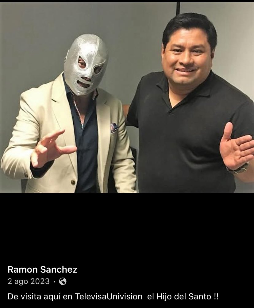 Rsanchez_G777's tweet image. #ProgramaQTF  una leyenda el hijo del Santo , gracias por la entrevista , lo saludé una vez que vino a Torreón #qtf