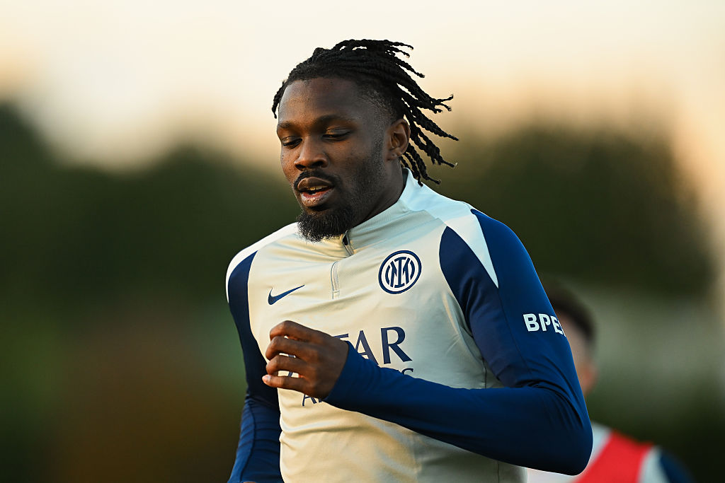 marifcinter's tweet image. Lautaro e Thuram cominciano finalmente una settimana di allenamenti insieme. Il Toro subito in campo con il gruppo dopo l&apos;amichevole con l&apos;Angola