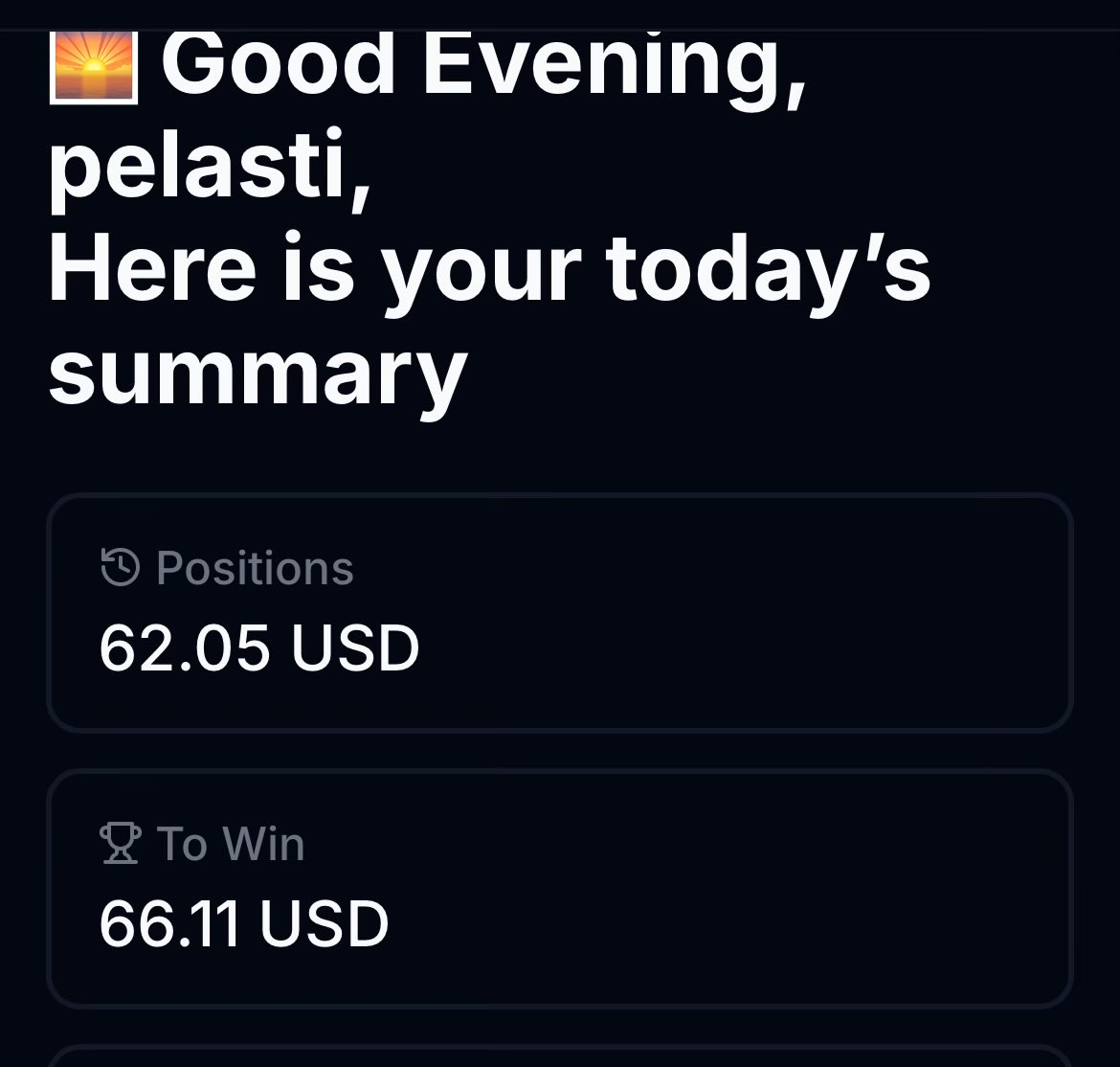 4 USDC while I was on the line at the supermarket 

thanks for sponsoring me tonight dinner

real profits on <a href="/trylimitless/">Limitless</a>