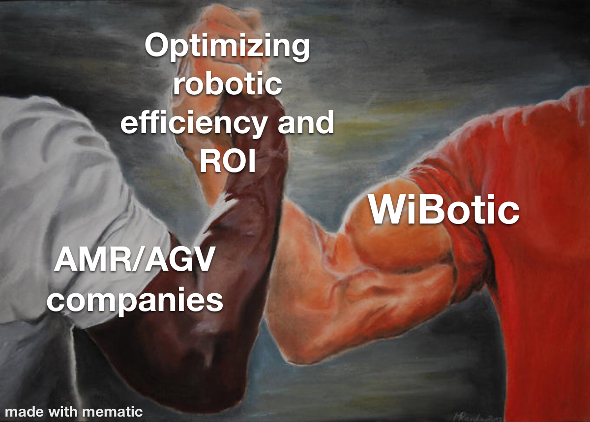 WiBotic's tweet image. A match made in heaven 🪽

#robotics #roboticsengineering #Automation #IndustrialAutomation