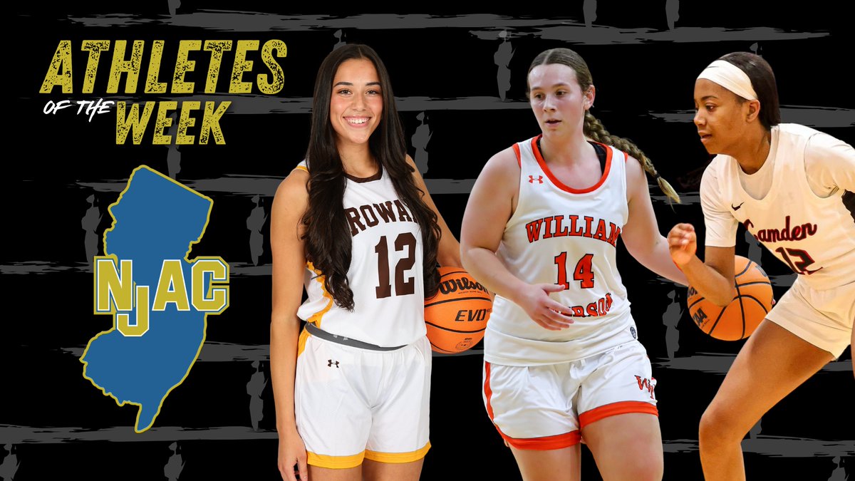 WPU's Wells, Rutgers-Camden's Edmundo, Rowan's Barrera Earn NJAC Women's Basketball Weekly Honors <a href="/WPUPioneers/">William Paterson University Athletics</a> <a href="/RUC_Raptors/">Rutgers-Camden Athletics & Recreational Services</a> <a href="/RowanAthletics/">Rowan Athletics</a> <a href="/WBCA1981/">Women’s Basketball Coaches Association</a> <a href="/d3hoops/">D3hoops/Patrick Coleman</a> #d3hoops #NJAC_WBB 

bit.ly/3X6zQ1A
