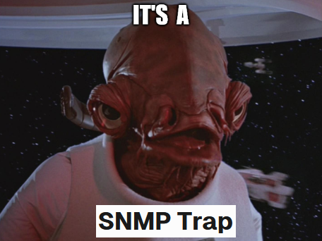 Most people don't know, but Admiral Ackbar had a long career as a network engineer before joining the rebellion. #nagios