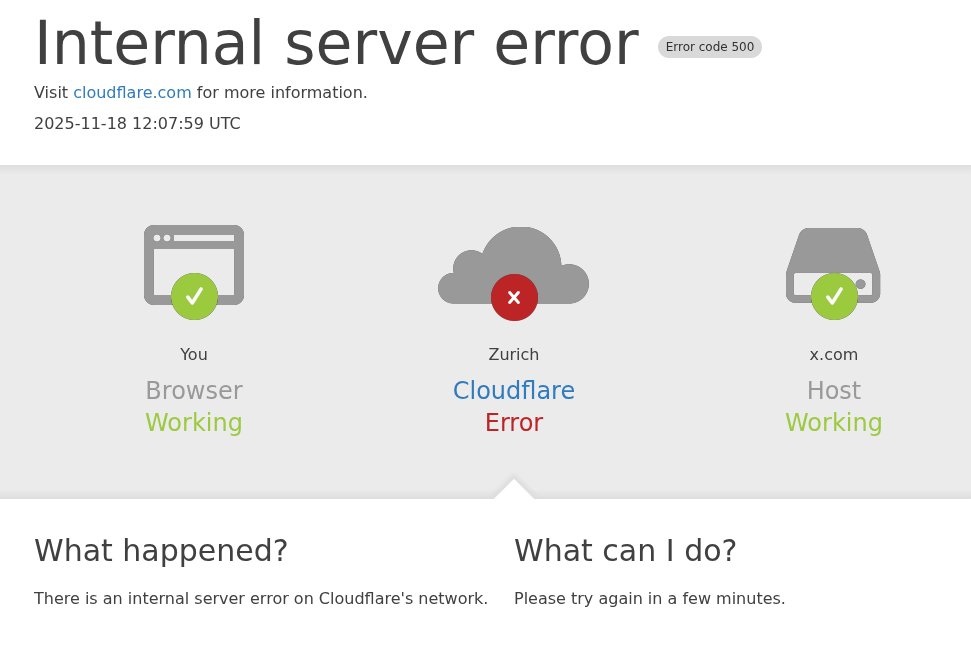 DS3_WRC's tweet image. - what happened?
- #clouflare is down 
- what can i do?
- well, actually.. nothing but waiting 

#Error404