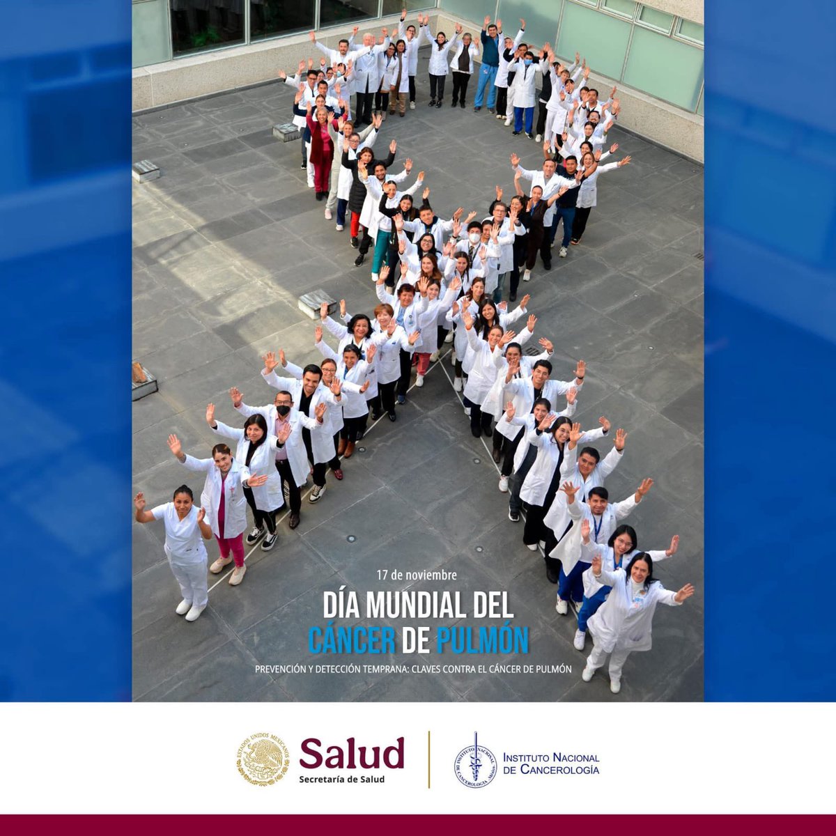 Ayer, 17 de noviembre, conmemoramos el Día Internacional de la Lucha contra el Cáncer de Pulmón.

Porque cuando se detecta temprano, hay más posibilidades y más vida por delante. ✨

📞 55 89 75 97 55
📩 detecto.incan@gmail.com
🌐 detecto.mx