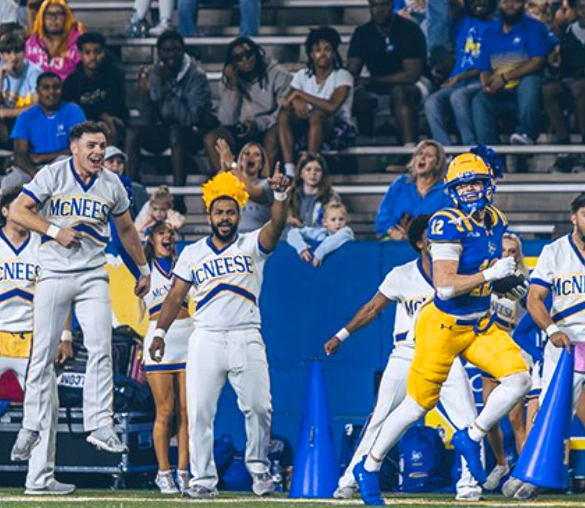 <a href="/MatthewMcCalli5/">Matthew McCallister</a> are you smiling because you know you are about to hit 21.93 MPH? <a href="/KinexonSports/">KINEXON Sports</a> <a href="/McNeeseFB/">McNeese Football</a>