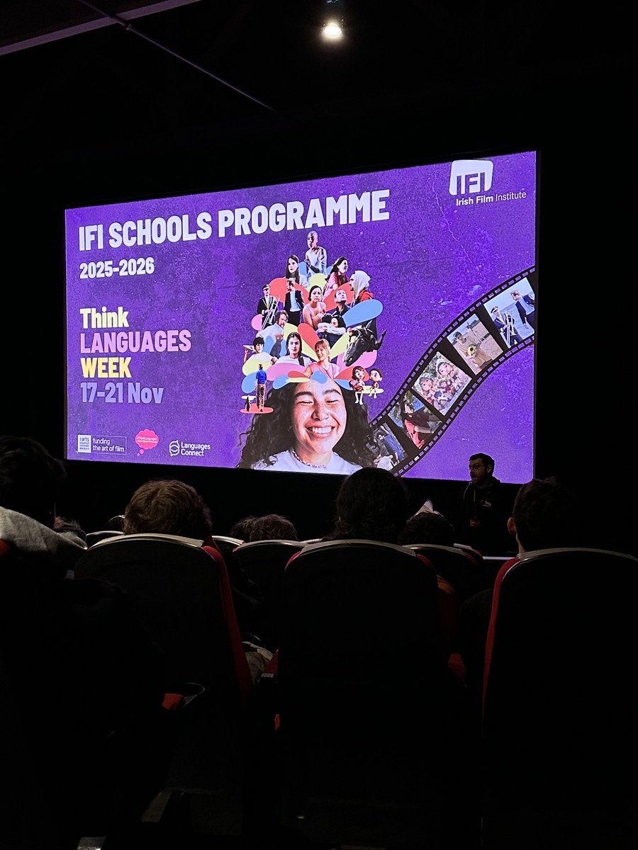stpaulsg's tweet image. Our 5th and 6th Year German students attended the Irish Film Institute’s showing of Zwei zu eins as part of #Thinklanguages Week 2025 - a week that celebrates language, inclusion and diversity in schools across Ireland #languagelearning #languagematters @lecheileschoolstrust