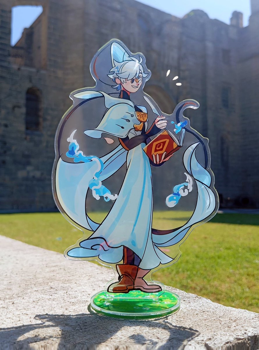 my witch hat atelier standees 🧚‍♀️🧚‍♀️🌻🌻