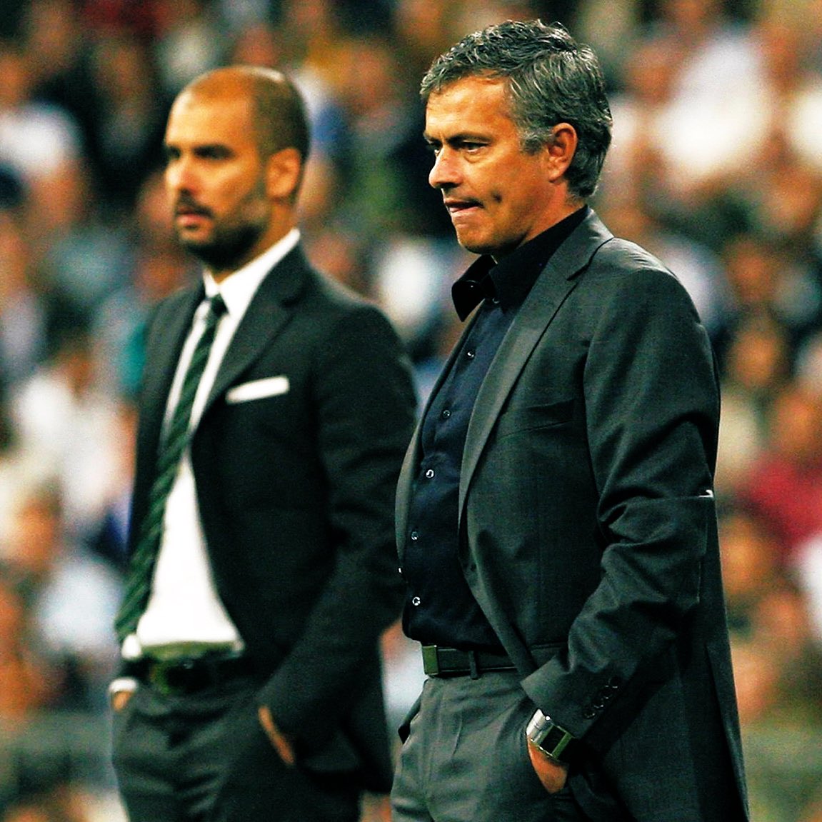 EPL_Gunlukleri's tweet image. Jose Mourinho: “Chelsea’nin teknik direktörüyken Barcelona ile karşılaşmıştık. Eto’o sakat olduğu için Messi ilk 11’de başlamıştı.

Antrenmanda Terry ve Carvalho’yu Messi’yi marke etmekle görevlendirdim. Terry kenara gelip bana, ‘Neden Messi? Asıl tehdit Ronaldinho, onu tutmamız…