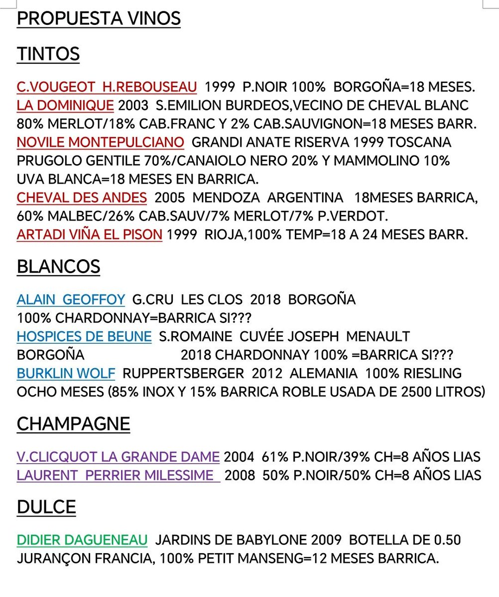 No será maridaje 🤣🤣    Entrante, primero, segundo y postre!