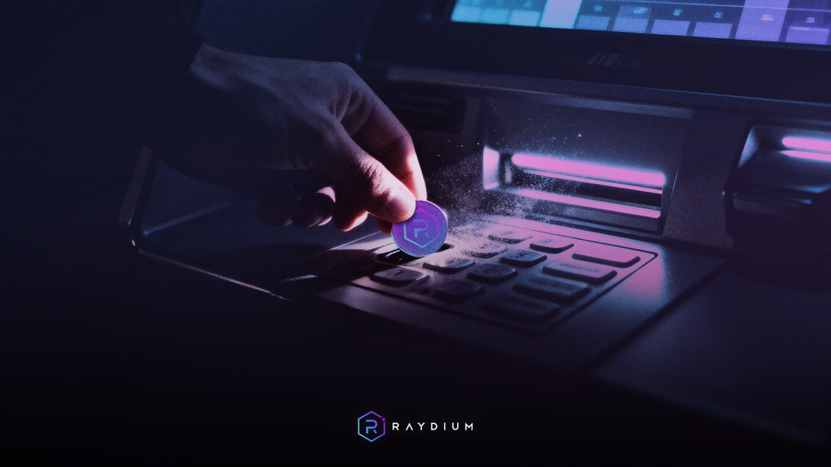 Raydium's tweet photo. Your access to finance. 

$RAY https://t.co/4XrlfmkB48