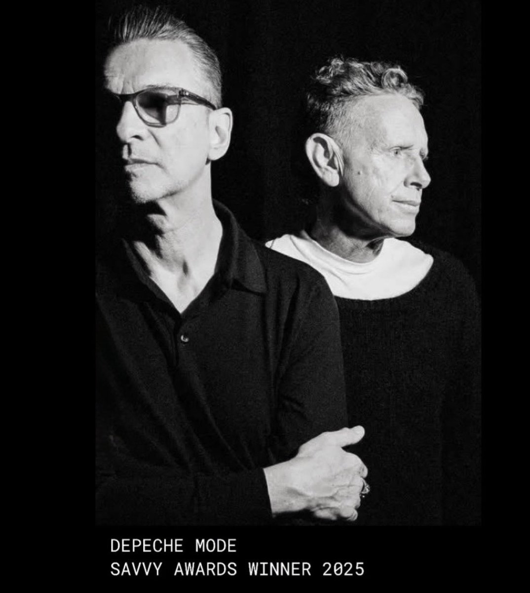 Ultra_Depeche's tweet image. Depeche Mode
“Savvy Awards Winner 2025”

“The world’s only award for innovation and creativity across all disciplines, categories and industries.” #DepecheMode 
@savvyawards