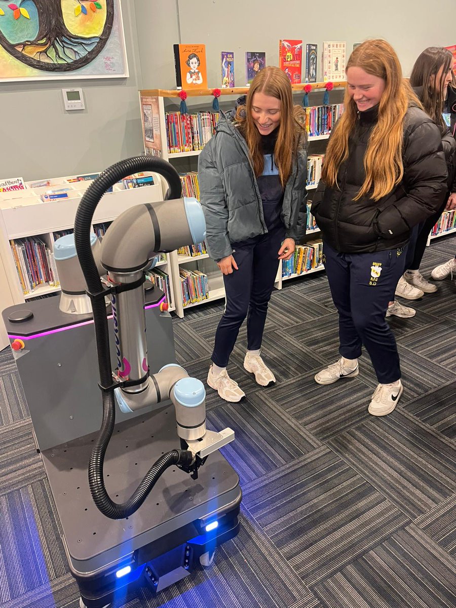 stannestipp's tweet image. TYs attended a robotics workshop in the library as part of science week #scienceweek
