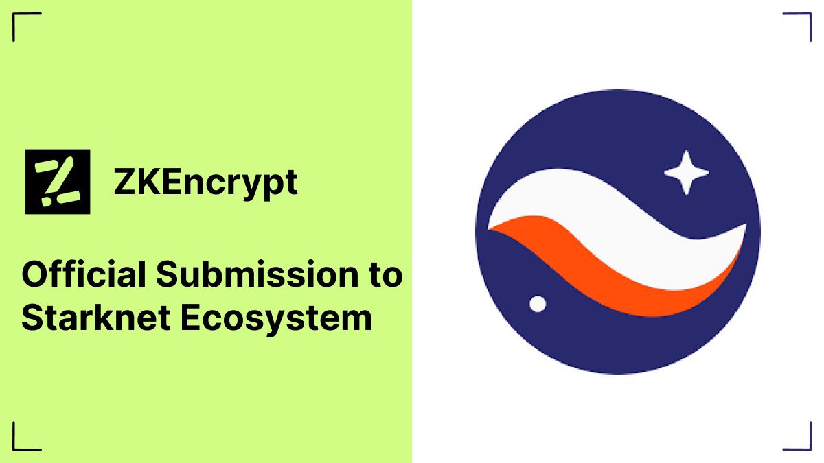 ZKEncrypt___AI's tweet image. We have officially submitted ZKEncrypt AI to the Starknet Ecosystem since we have fully moved to zk-STARKs.

zk-STARKs are the endgame for encrypted agent compute

github.com/alexander-brya…