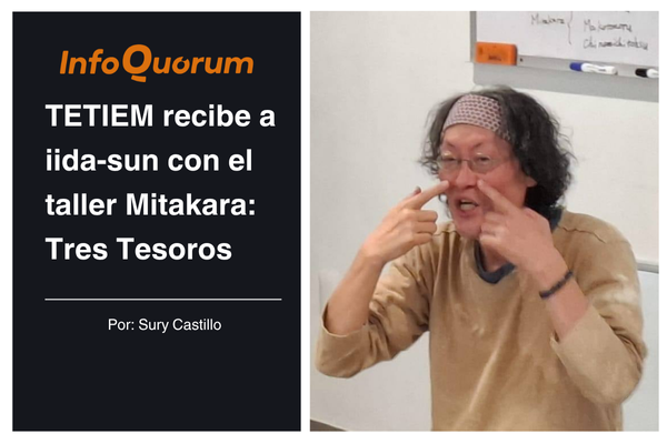 🇯🇵 🍃 Descubre Mitakara: Los Tres Tesoros, taller impartido por el maestro japonés iida-sun en el Centro para las Artes #TETIEM del 21 al 30 de noviembre. Una experiencia basada en prácticas chamánicas que dieron origen al butoh. 

Además, disfruta de entrenamientos abiertos y la