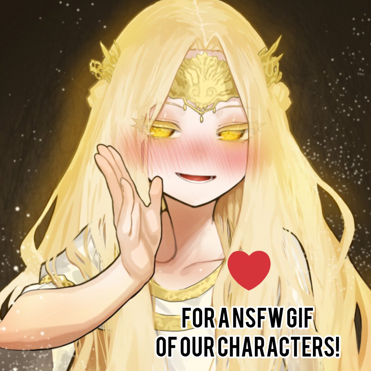 ~ Interaction Bait~ 💕✨️ ~

✨️ Conquer or Conquered ✨️

🩷 For a Pic
♻️ For a GIF

Bonus for commenting a picture of your muse 💖

- #NsfwRp - #MonsterRp - #ERP - #Femboy