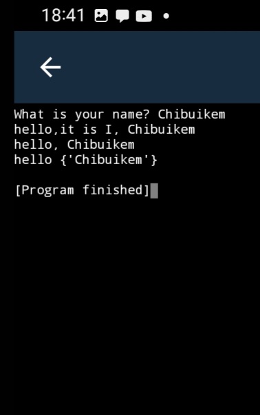 CChibuikem67195's tweet image. Just began my python journey 😀😃
#pythonlearners 
#StudentJourney
#machinelearningforbeginners
