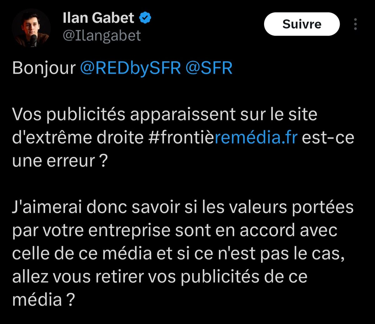 Moins de 24h séparent ces deux posts de <a href="/Ilangabet/">Ilan Gabet</a> 
🚨 Cette cascade est réalisée par un professionnel, à ne pas reproduire chez vous
#boycottLeroyMerlin
<a href="/Frontieresmedia/">Frontières</a> <a href="/tegnererik/">Erik Tegnér</a>
