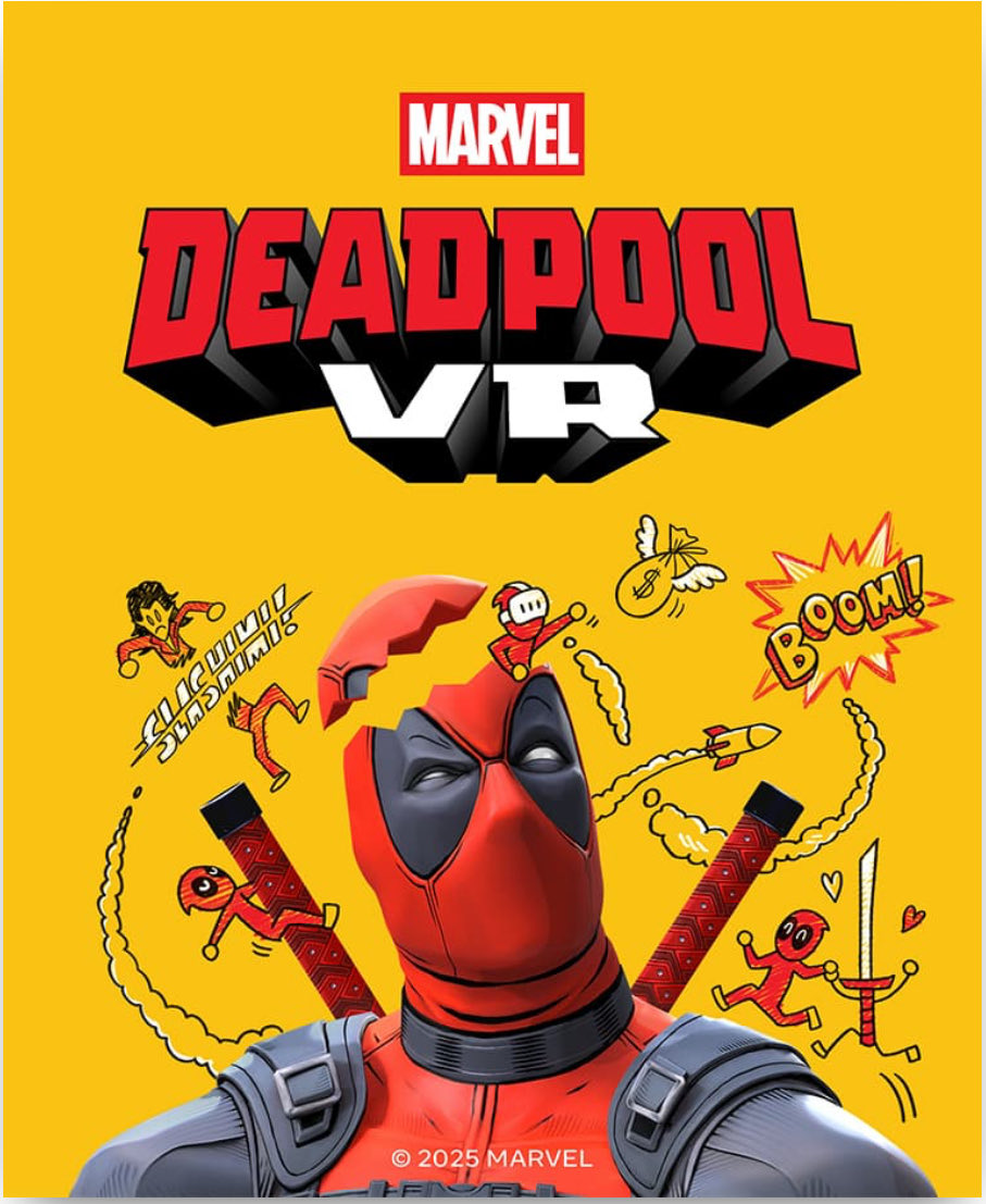 For all of you DEADPOOL fans - I had the honor of voicing HEADPOOL in this new MARVEL/META QUEST collaboration being released today. Check it out!

#Deadpool #DeadpoolVR #Headpool #Marvel #Metaquest