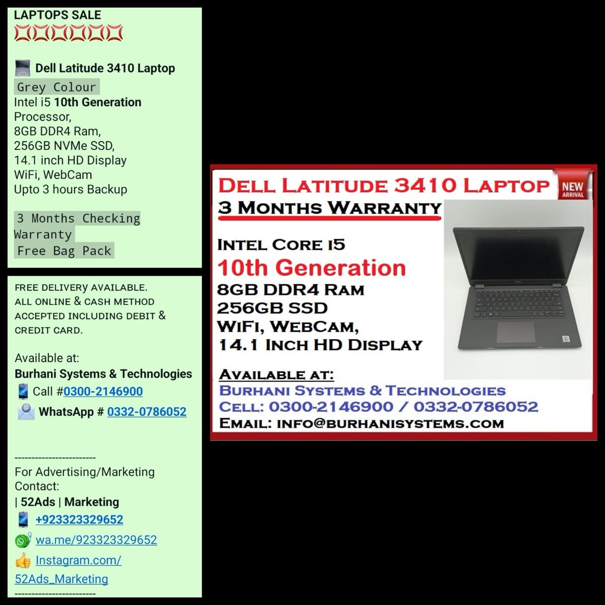 52Ads_Marketing's tweet image. #laptopsales #ramupgrade #installation #backup #laptoprepairinlagos #hardwareinstallation #softwareinstallation #formatting #laptops #completeofficeinstallation #ikejacomputervillage #virtualassistance #laptopscreen #windowsonmacos #macos #laptopsupport #laptopstartup #laptop  #