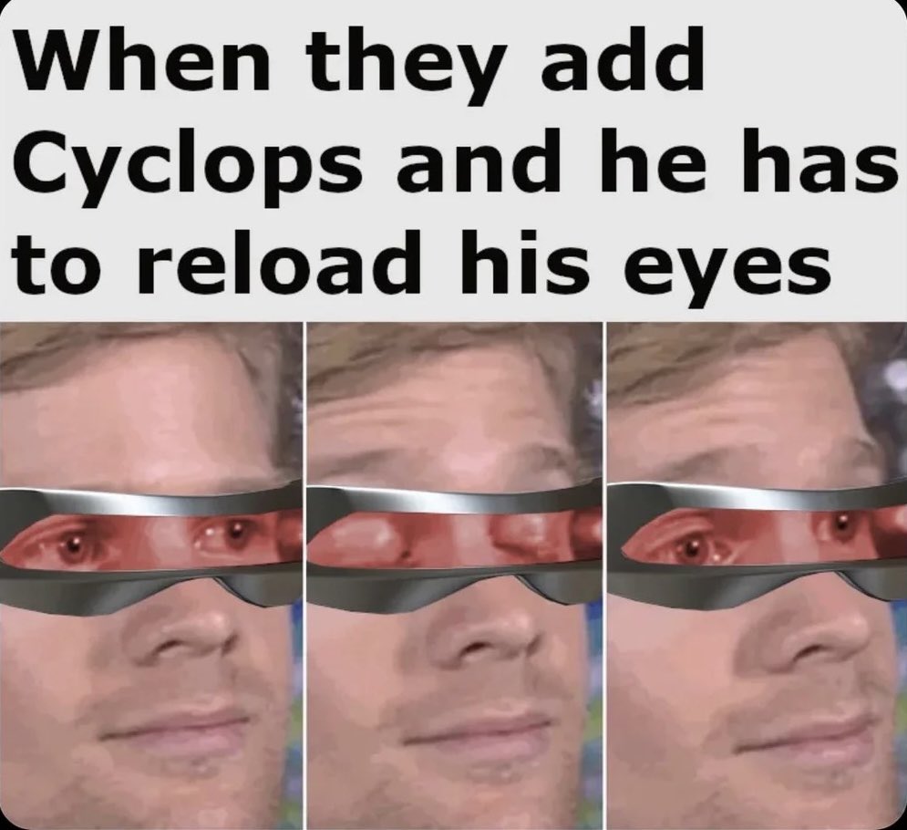 MRivalsMedia's tweet image. Intense blinking ensues

📸u/Hexxegone

#MarvelRivals