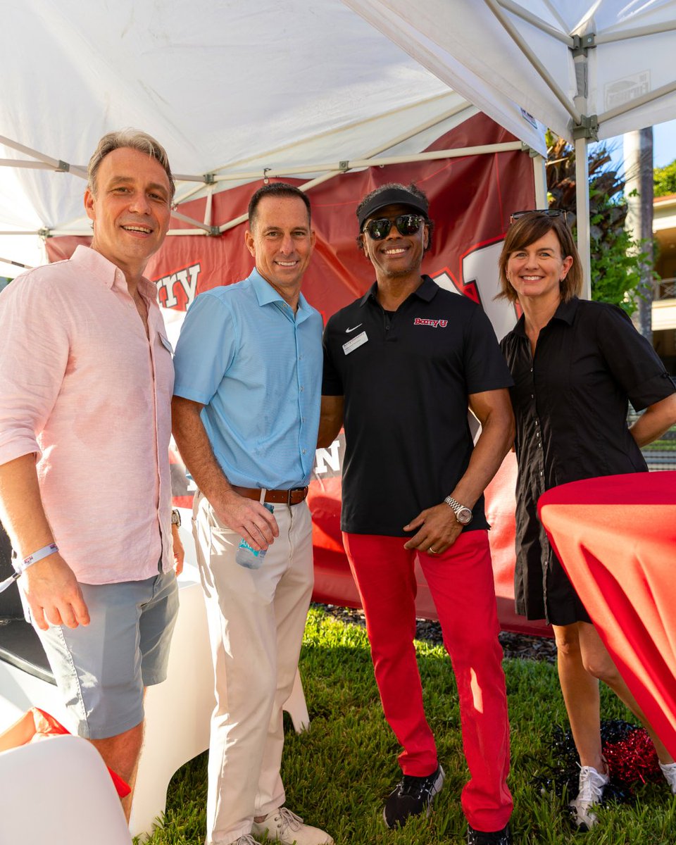 BarryUPresident's tweet image. Alumni came together for Reunion Weekend, enjoying Beerfest and Games in a celebration of community, connection, and Barry pride. It was wonderful to see so many graduates reconnect, share memories, and create new ones while celebrating the spirit of our Barry family.