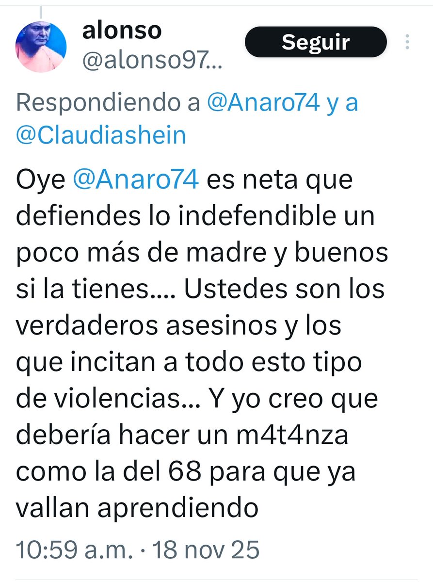 Anaro74's tweet image. Una pequeña muestra de lo que nos escriben desde el sábado sin parar. No me doy abasto para bloquear a tantos.

Lo bueno es que son &quot;pacifistas&quot;