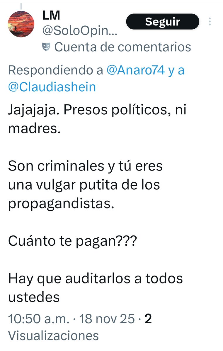 Anaro74's tweet image. Una pequeña muestra de lo que nos escriben desde el sábado sin parar. No me doy abasto para bloquear a tantos.

Lo bueno es que son &quot;pacifistas&quot;