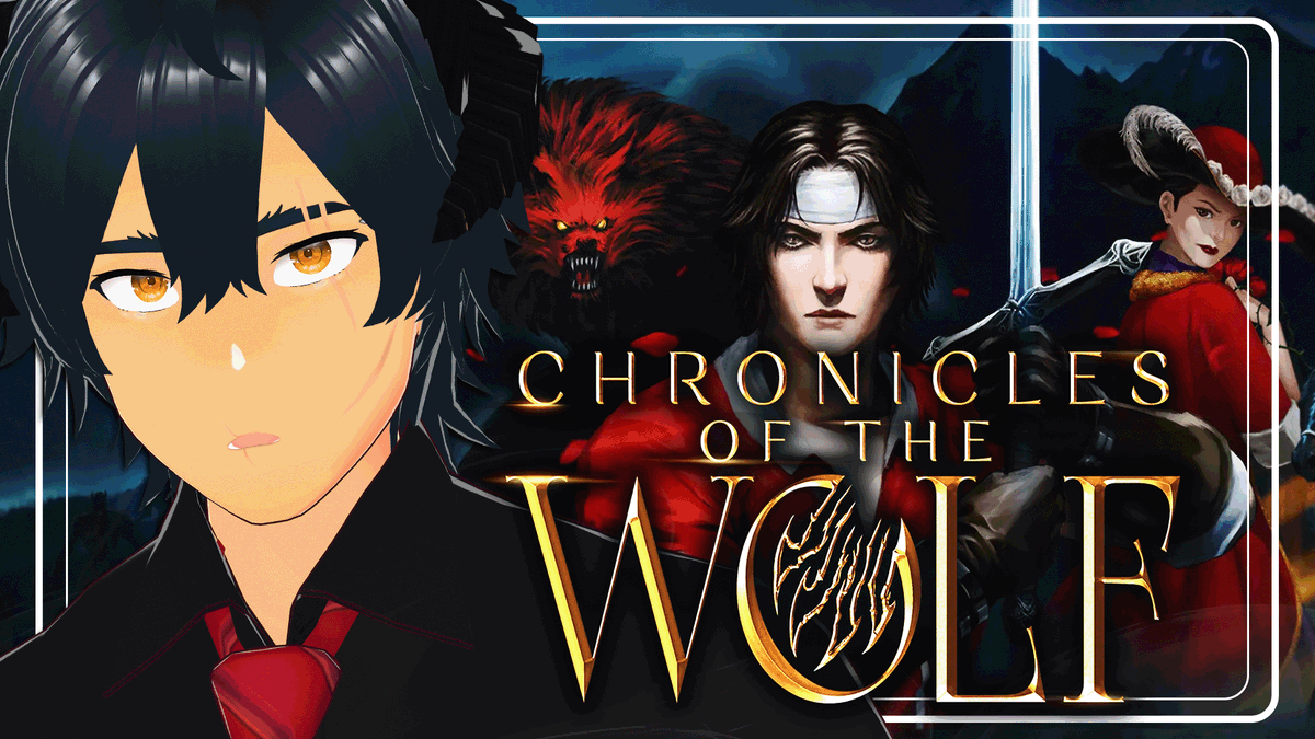 exxjulian's tweet photo. 【Chronicles of the Wolf】A NEW CHRONICLE🔥 https://t.co/bbh7qnU642 LIVE NOW!
#Vtuber #Vtubers #ChroniclesoftheWolf #VtubersEN https://t.co/dX9bkPTd2u