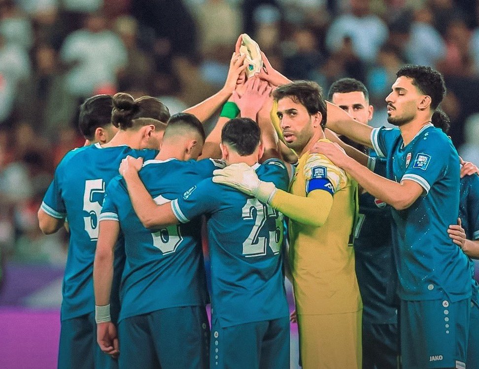 مبارك لمنتخبنا الغالي هاردلك للأشقاء في دولة الإمارات العربية قدمتم أداء أسطوري وإن شاء الله مافي خسران بيناتنا الكل منتصر، مكسبنا حبكم وتقديرنا لكم 🇮🇶❤️🇦🇪
#العراق_الامارات