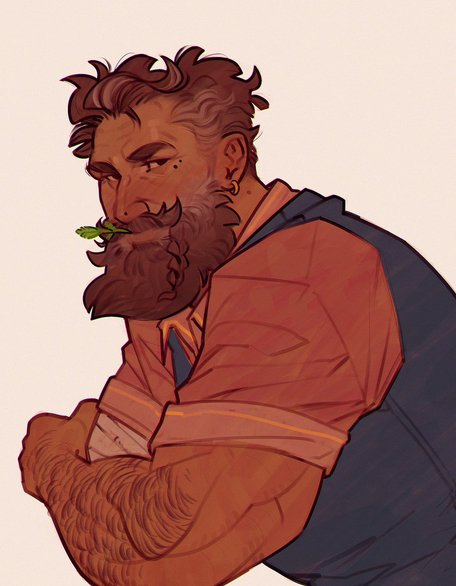 i just like drawing him in pink shirts