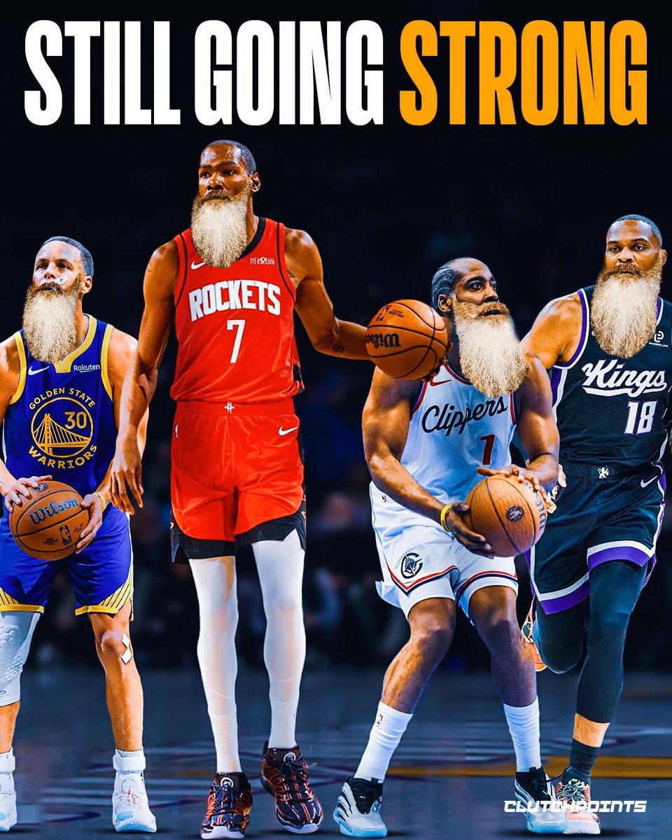 LeBron James’ longevity has always been praised, and deservingly so...

But shoutout to these 35+ year-olds who have been doing their thing for 15+ seasons in the NBA:

Russell Westbrook
🔸14.4 PPG
🔸40.5 3P%
🔸28.5 MPG

Kevin Durant
🔸25.9 PPG 
🔸40.0 3P%
🔸36.1 MPG 

James