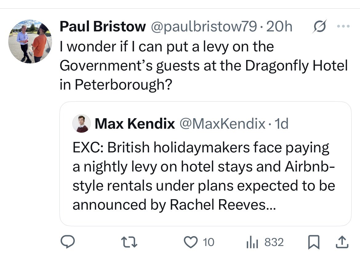 Making sport of asylum seekers is unfortunately typical of the man we elected Mayor of <a href="/CambsPboroCA/">Cambridgeshire and Peterborough Combined Authority</a> What a ghastly individual