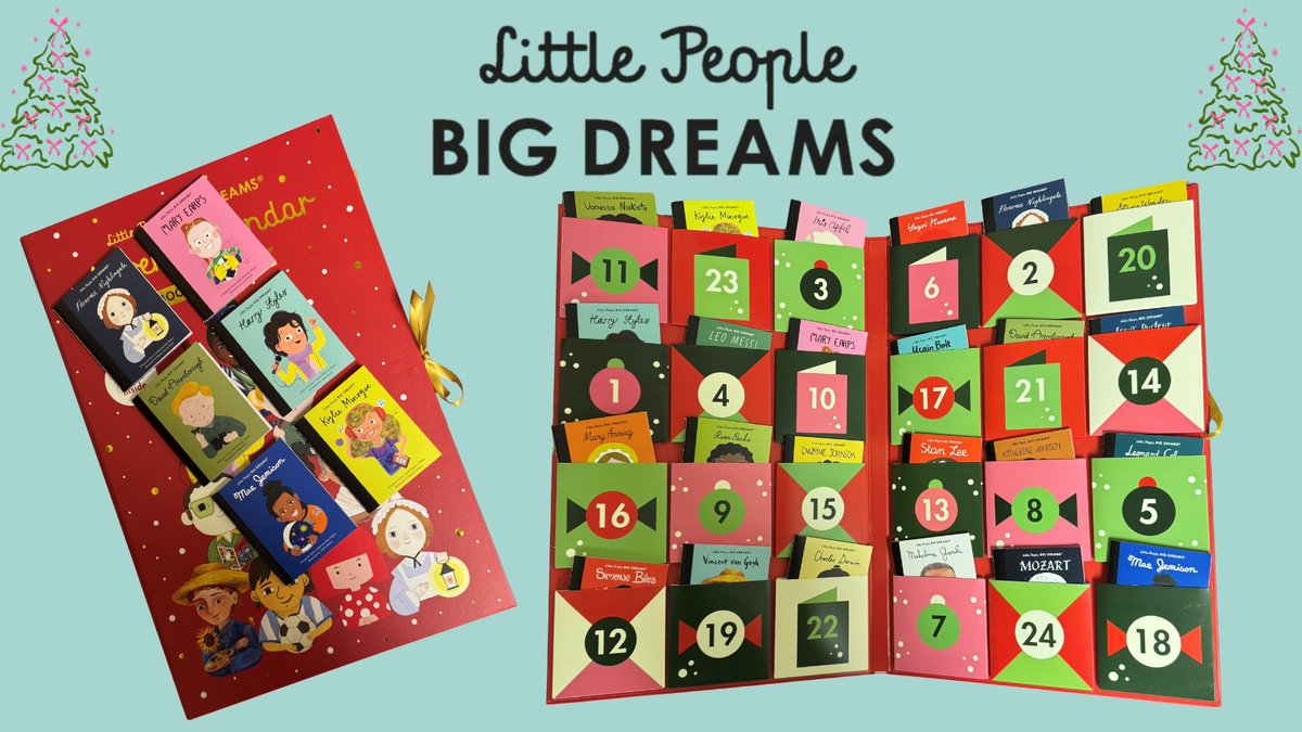 BOOKSetc_online's tweet image. 🎊 It&apos;s giveaway time! 🎁 Win 1 of 4 &quot;The Little People, BIG DREAMS: Advent Calendar Book Collection&quot; from @QuartoKids! 🎉 Repost &amp;amp; follow to enter NOW! 

T&amp;amp;Cs apply: bit.ly/3LpEANn Don&apos;t miss out on the festive fun! 

#AdventCalendar #Christmas #Giveaway
