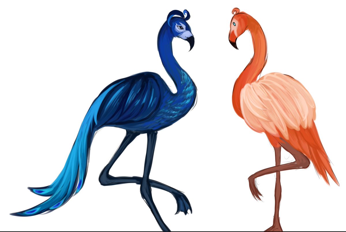 Chaemingos but I have favorites

#chaeya #flamingos #art