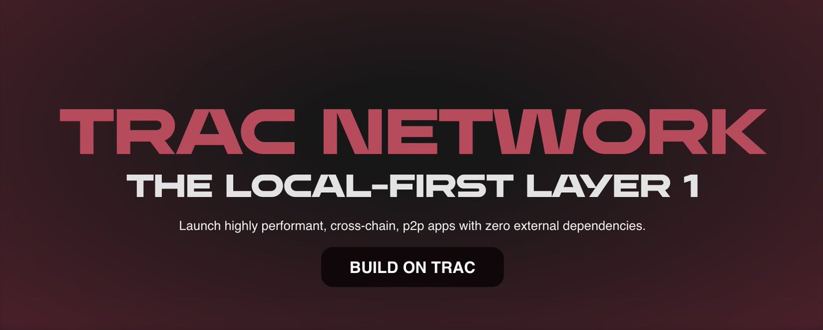 fitzyOG's tweet image. It’s called @TracNetwork 

p2p apps and cash.

And with fully homomorphic encryption also coming next year for (optional) full privacy for developers.

💻 tracsystems.io/trac-network