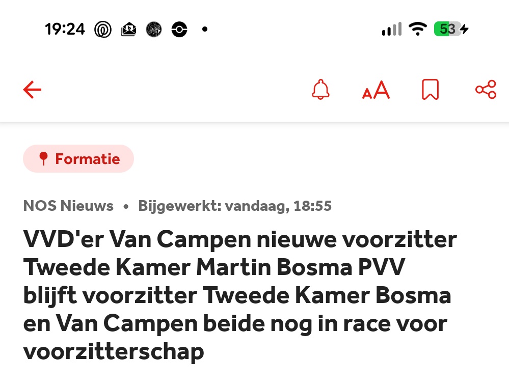 De <a href="/NOS/">NOS</a> heeft de stukjes al klaar staan denk ik.

De stagiair heeft alleen het verkeerde online gezet

<a href="/NOScommunicatie/">NOS Communicatie</a> @nos