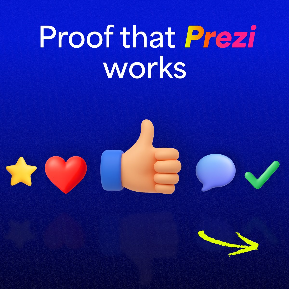 prezi's tweet image. 🎤 Real presenters. Real results.

We asked professionals how Prezi impacts their work, and the numbers speak for themselves.

👇 Scroll through to see what they said.

#Prezi #PresentationDesign #VisualStorytelling #AIPresentationMaker