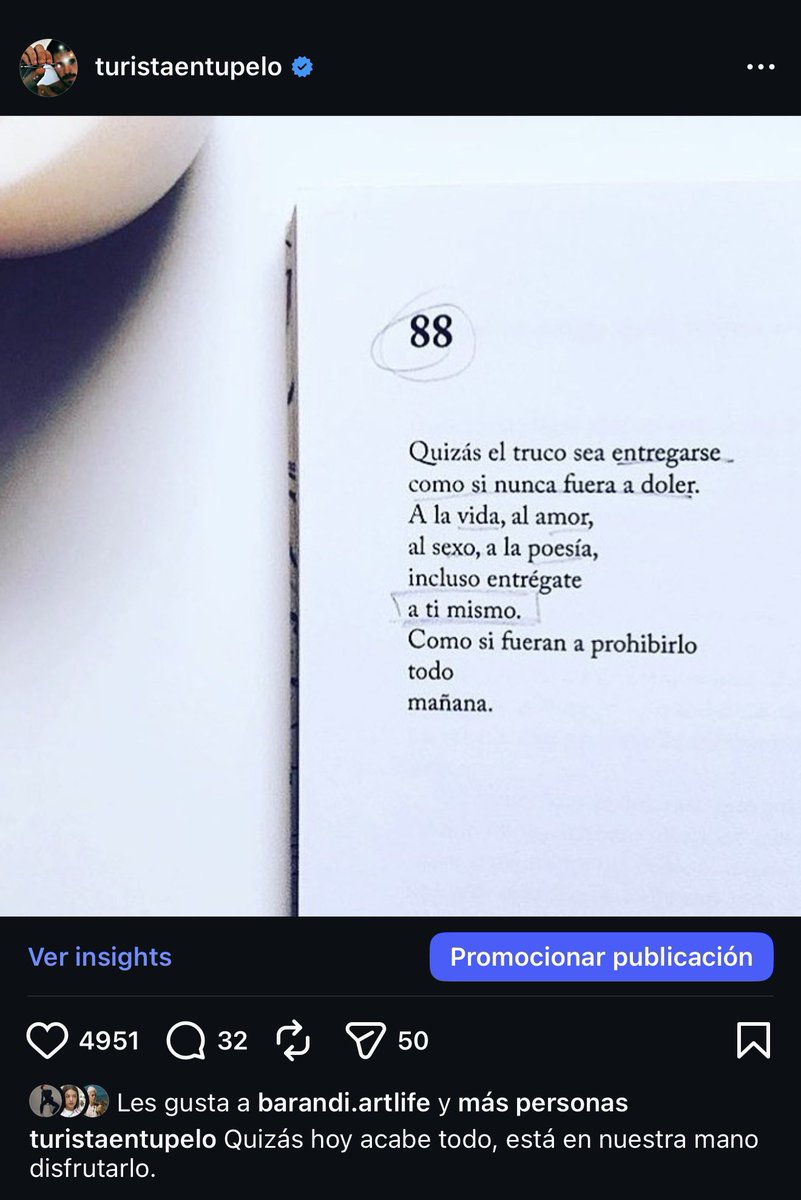 Cita este tweet con tu publicación de Instagram más popular.