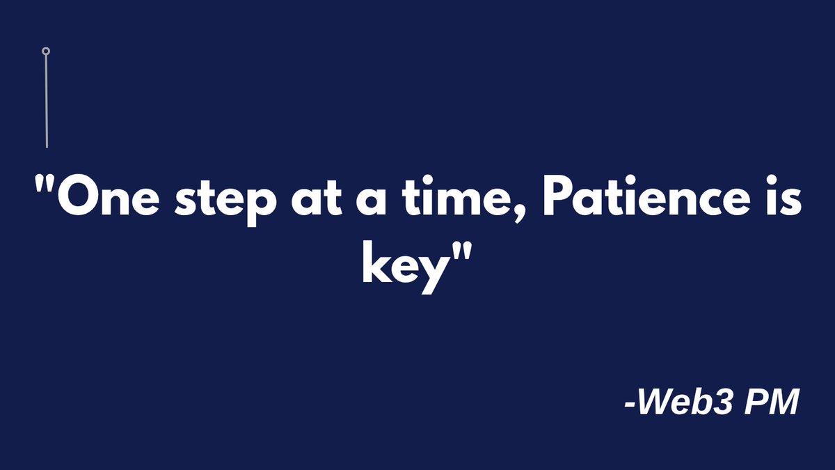Harry_BUILDs's tweet image. Some days it feels like I am not progressing fast enough 😩 

But then I remember: &quot;Consistency Compounds&quot;

One step at a time. 🧩

Your Web3 journey might be slow — but every step is taking you somewhere worth it.

#Web3Community #web3marketing