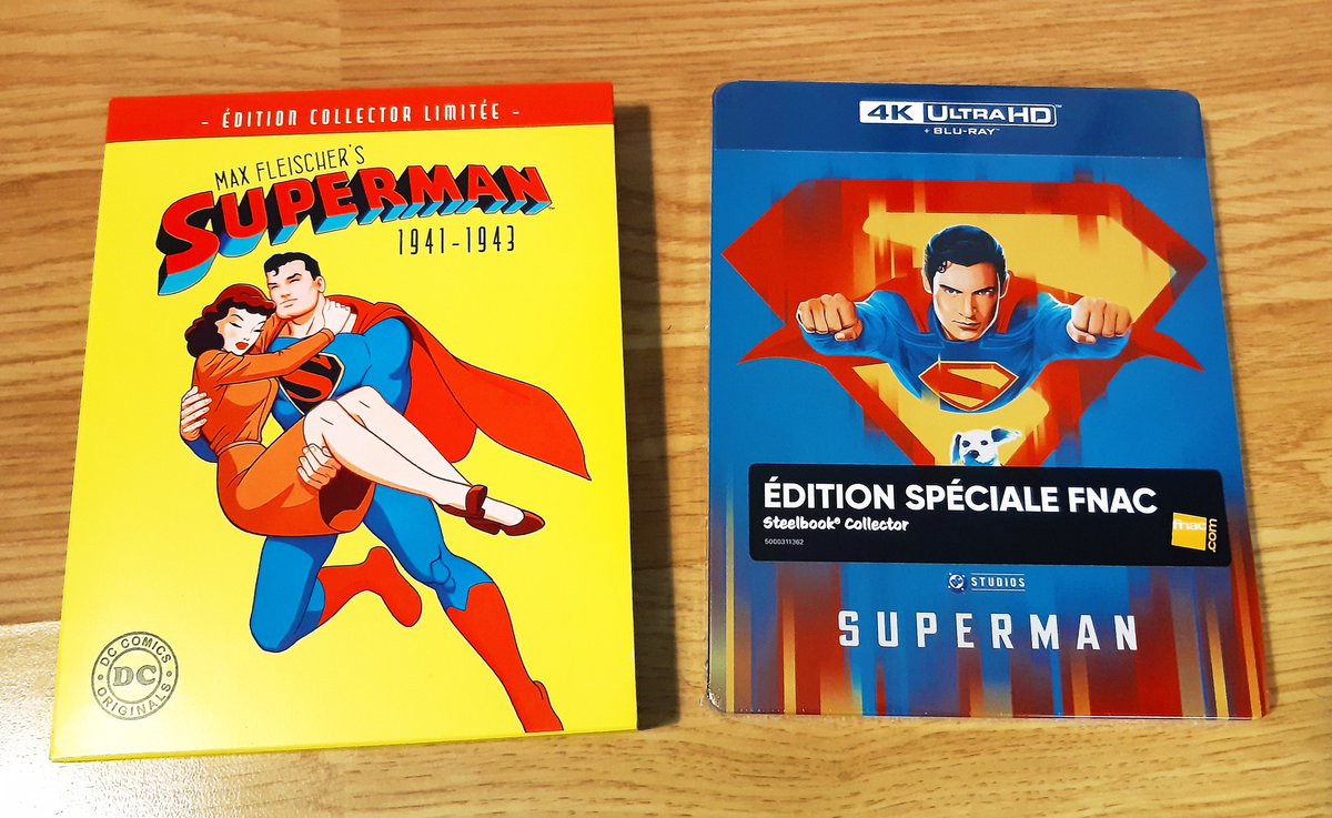 MickeyLD999's tweet image. Une soirée avec #Superman! Quel plaisir d&apos;avoir enfin une édition blu-ray française à la hauteur de la superbe série animée des studios Fleisher. Le master HD est identique au blu-ray US, mais avec la VF et des bonus exclusifs, deux vidéos passionnantes menées par @Fabfuzz.