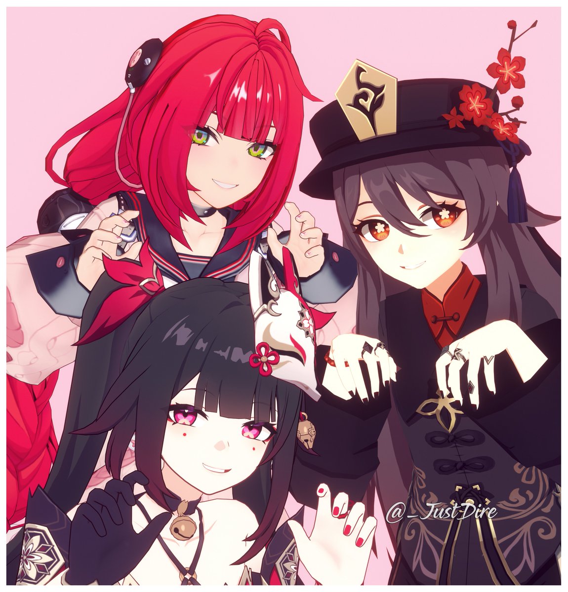 🎭👻☂️
#sparkle #hutao #yuzuha #スターレイル #原神 #ゼンゼロ