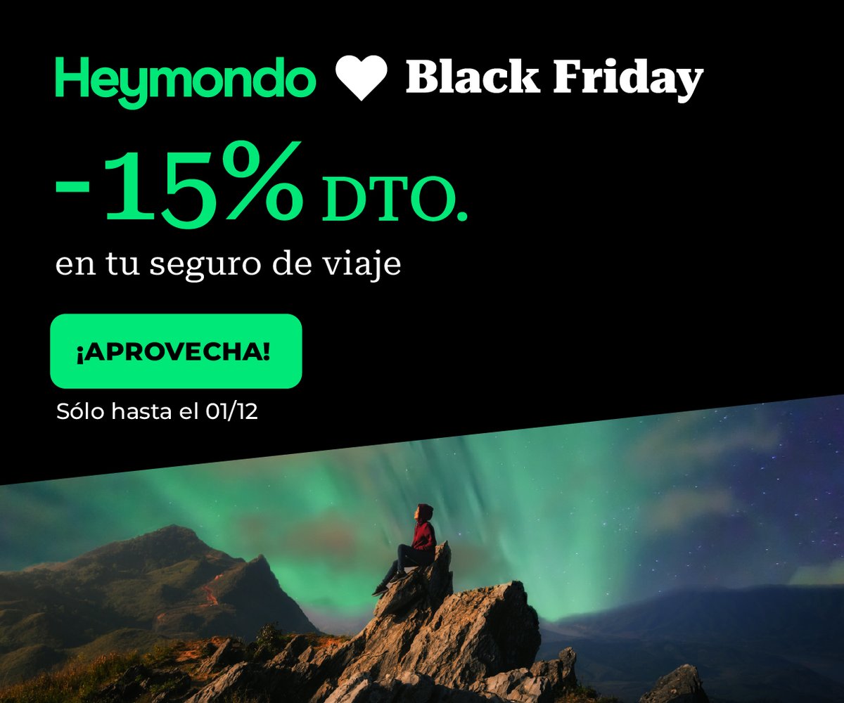 Ya está activo! Descuento especial Black Friday hasta 45% ACTIVO DESDE HOY! imanesdeviaje.com/descuento-heym…