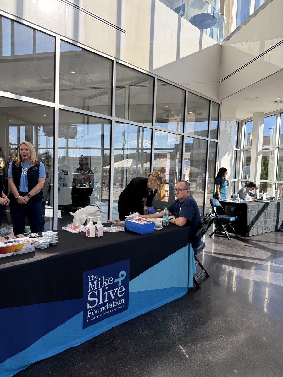 mikeslivefdn's tweet photo. Early detection saves lives. 💙
Thanks to everyone who got a free PSA test at Sunday’s @AuburnMBB vs. Houston game with our partners at the Bruce Pearl Family Foundation and UAB O’Neal Cancer Center. #ProstateCancerAwareness https://t.co/JtfhfdaJI2