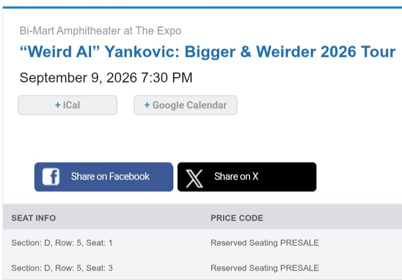 SweetumsMuppet's tweet image. Um, Weird Al? Nick called. He said he wants his iPod back.