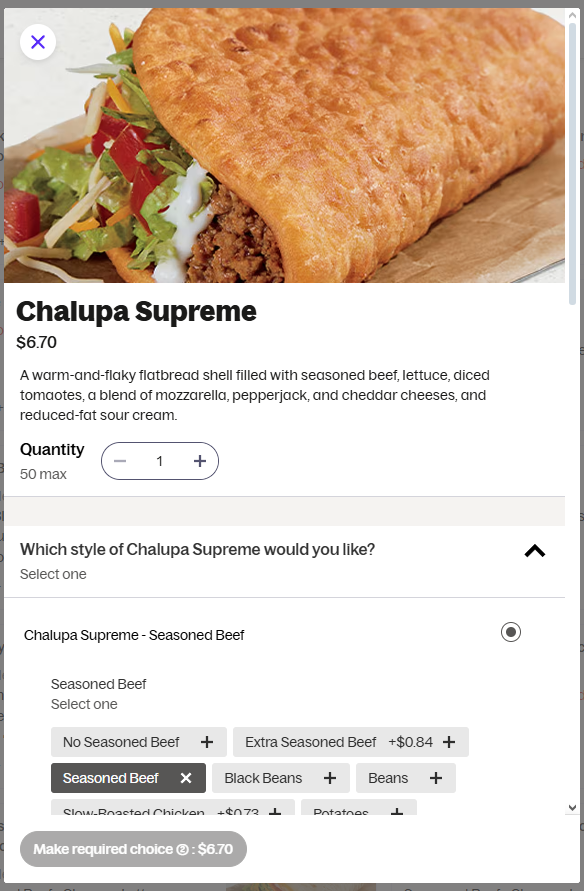KierEnVtuber's tweet photo. grubhub hub and taco bell, stuff is broken so no orders can be made on my end. 2nd in in 2 weeks i haven't been order to order anything and have to go with another spot. maybe next time https://t.co/WCz1lFqkwT