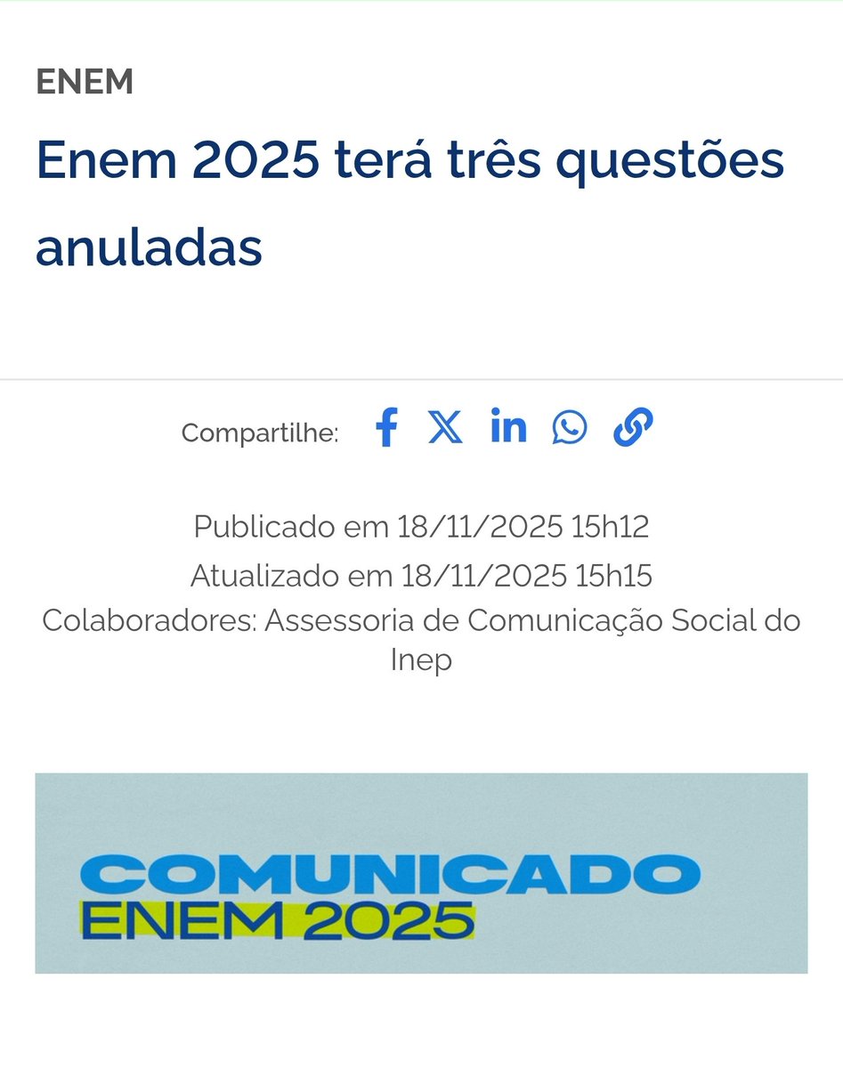 interpretaenem's tweet image. Nota no site do Inep:
gov.br/inep/pt-br/cen…