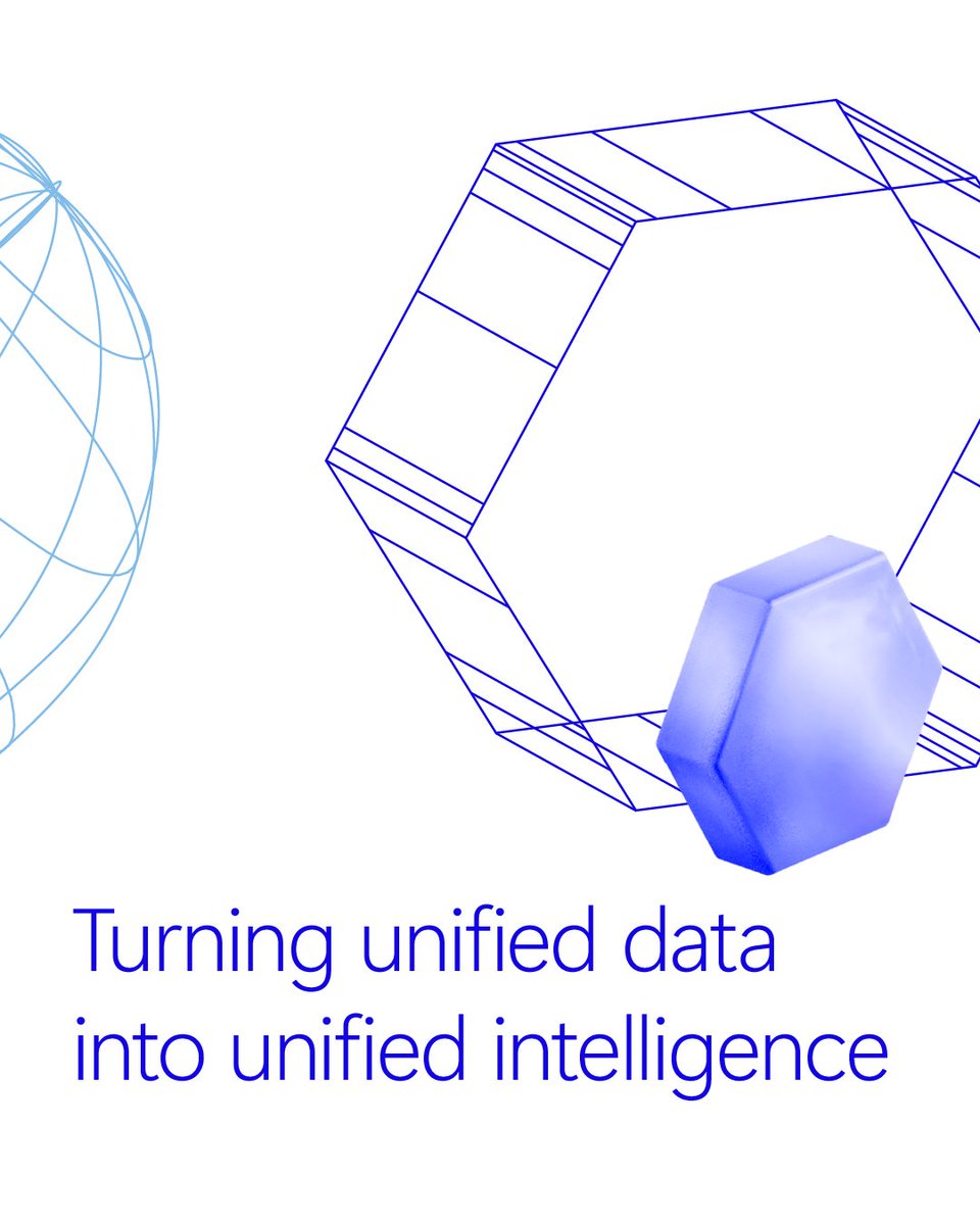 Azure's tweet image. Build agentic experiences and unify data concepts into centralized knowledge.

📣 Introducing Microsoft Fabric IQ: Your business map linking data and actions so agents can reason, act, and continuously learn—and your business can thrive.

Learn more: azure.microsoft.com/en-us/blog/azu……
